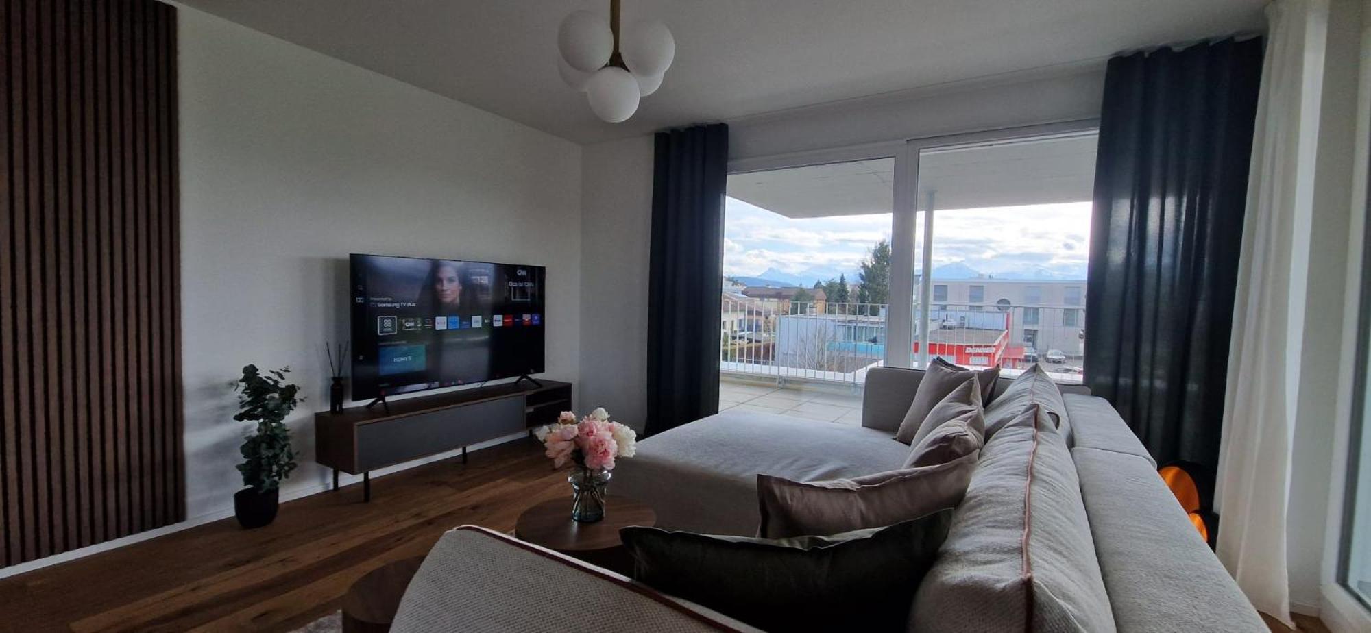 Visionary Hospitality Rothenburg, Lucerne - Premium Apartments With Free Parking, Washer, Kitchen, Terrace, 15' City Exteriér fotografie